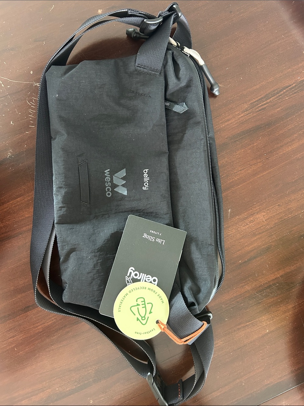 Bellroy Black Crossbody Sling Bag
